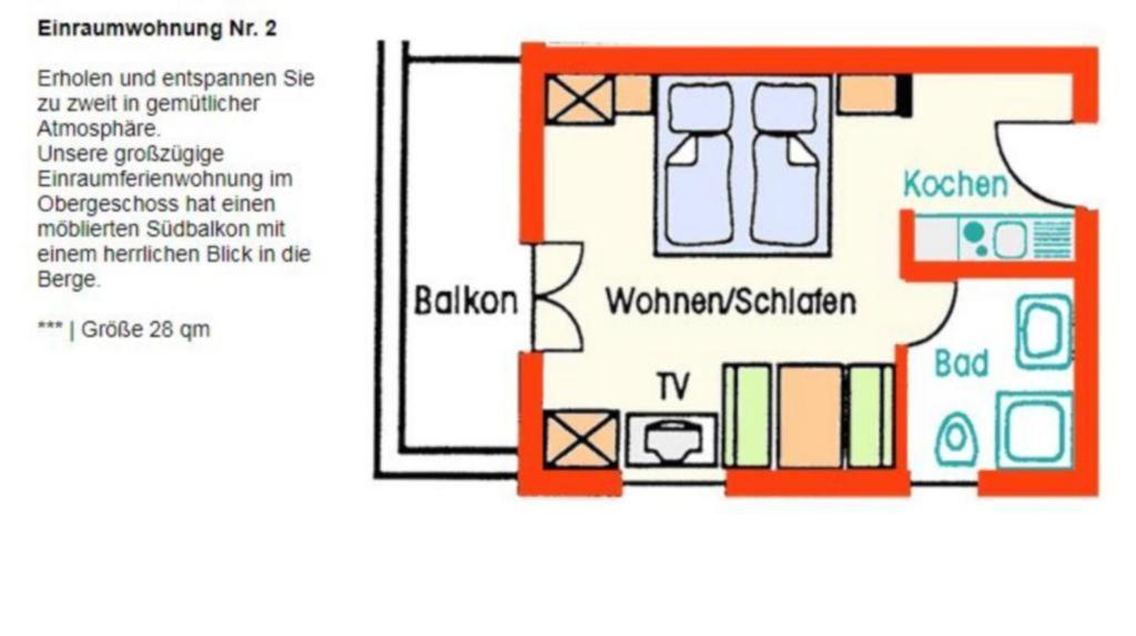 Gaestehaus Hanna Teifel Leilighet Reit im Winkl Eksteriør bilde